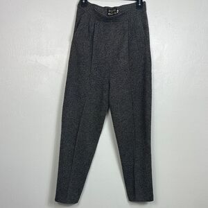 Don Sayres for Wellmore Vintage Pleated Tapered Barrel Dress Pants Size 8